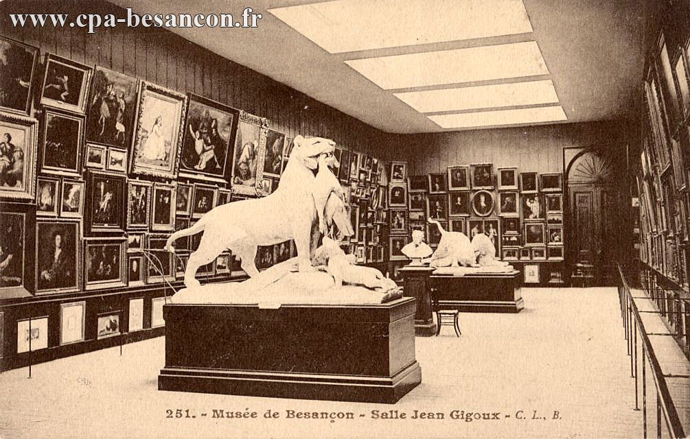 251. - Musée de Besançon - Salle Jean Gigoux